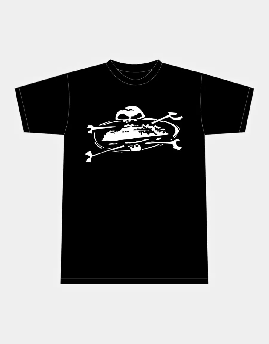 Corteiz Alcatraz Skull T-shirt Black Corteiz Alcatraz Skull T-shirt Black